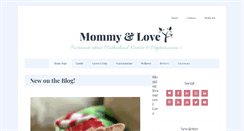 Desktop Screenshot of mommyandlove.com
